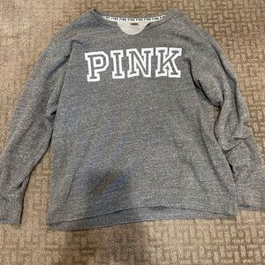 Gray PINK Sweatshirt